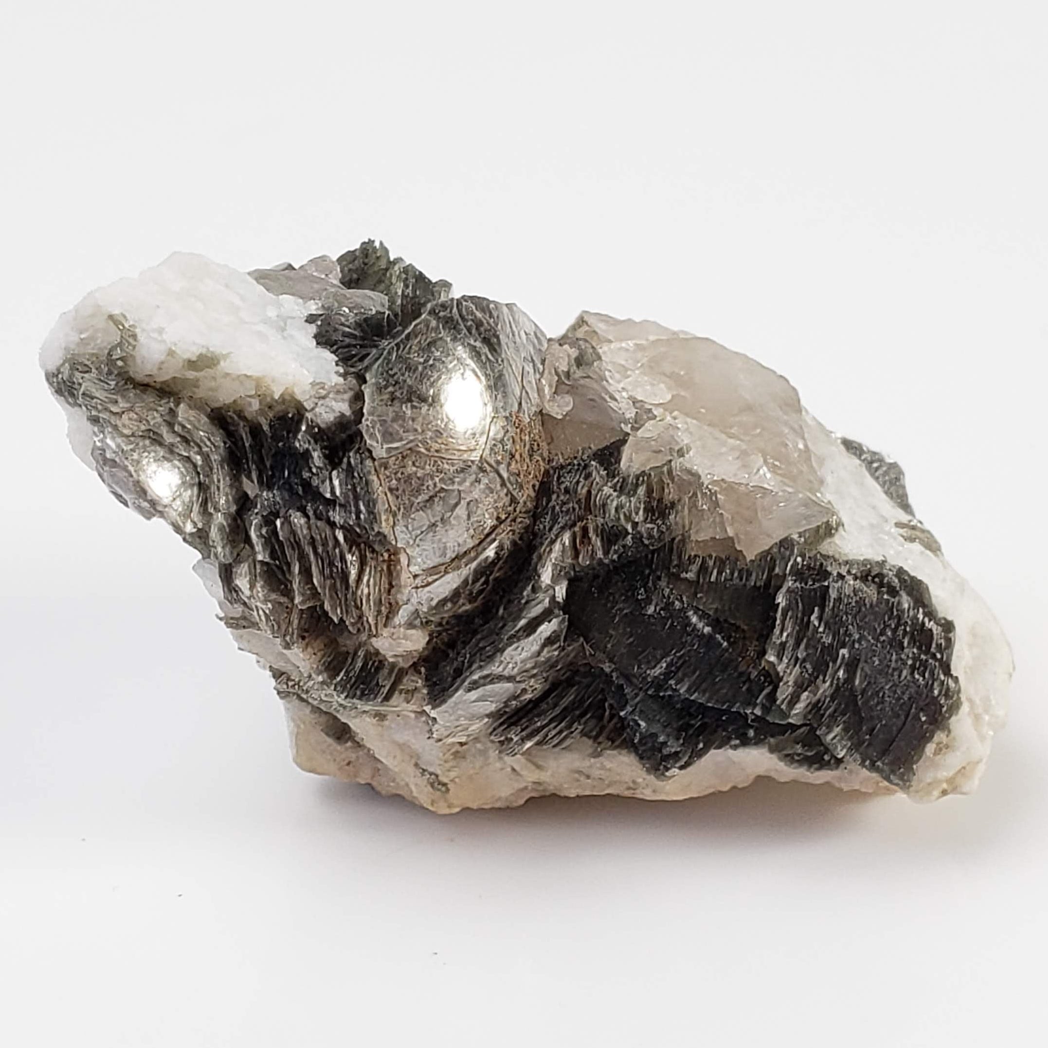 Muscovite var. Ball Peen Mica | Perky Box Specimen | Rare | Branchville, Connecticut 0