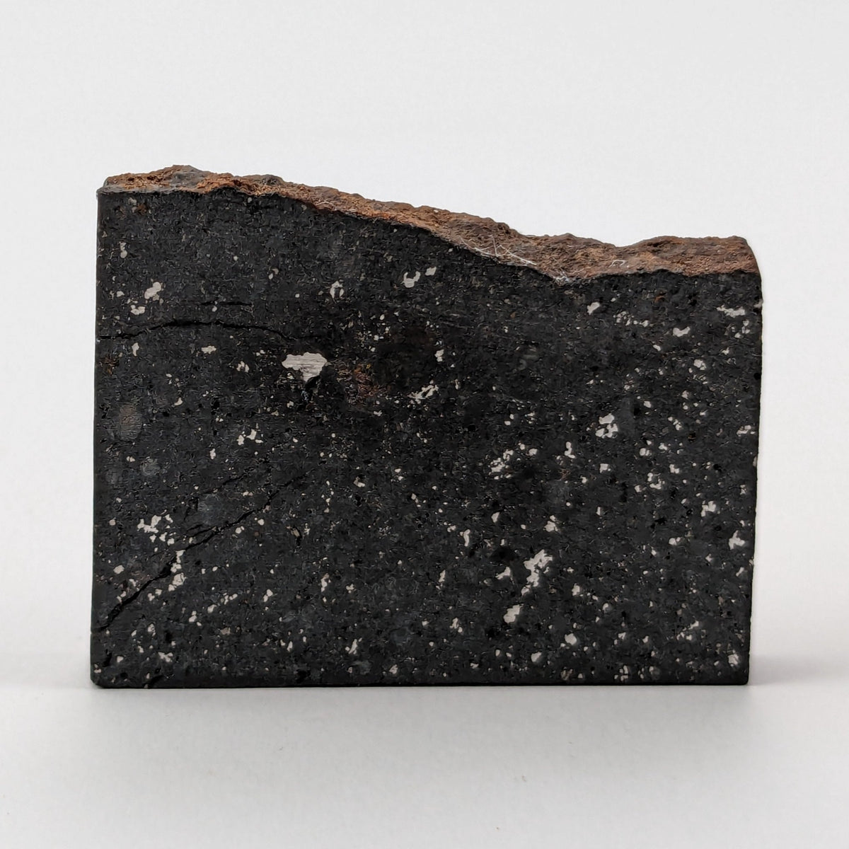  NWA 091 Meteorite | 11.53 Gr | Part Slice | L6 Chondrite | Low TKW | Sahara 4