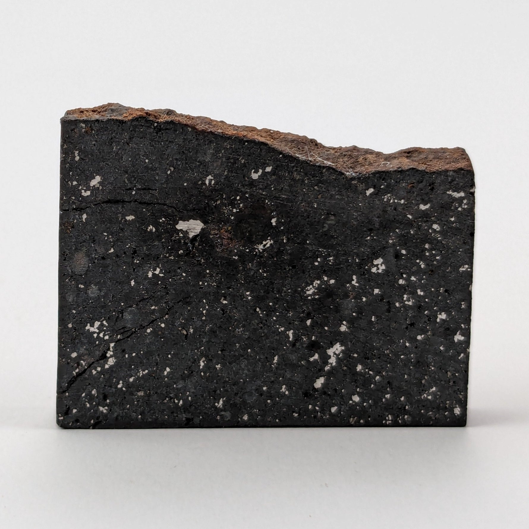  NWA 091 Meteorite | 11.53 Gr | Part Slice | L6 Chondrite | Low TKW | Sahara 4