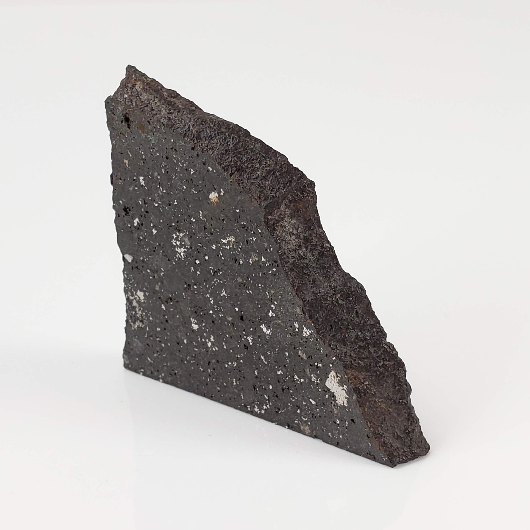 NWA 091 Meteorite | 17.96 Gr | Part Slice | L6 Chondrite | Low TKW | Sahara 2