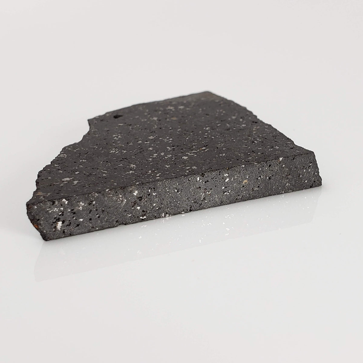  NWA 091 Meteorite | 17.96 Gr | Part Slice | L6 Chondrite | Low TKW | Sahara 4