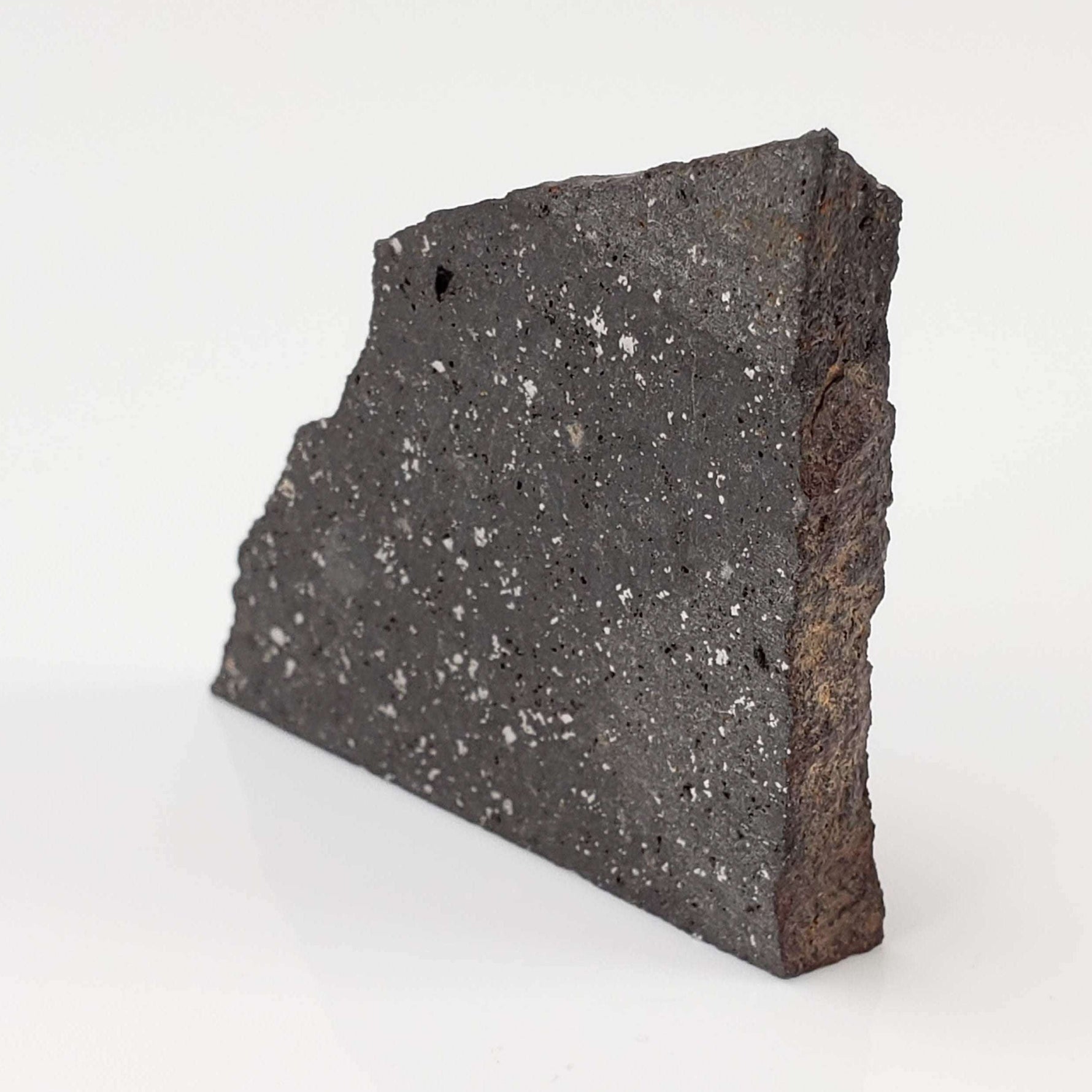  NWA 091 Meteorite | 17.96 Gr | Part Slice | L6 Chondrite | Low TKW | Sahara 3