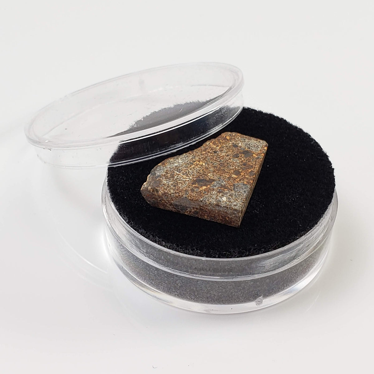 NWA 2126 Meteorite | 3.2 Grams | Part Slice | Rare Polymict Eucrite | Hupé Collection 7