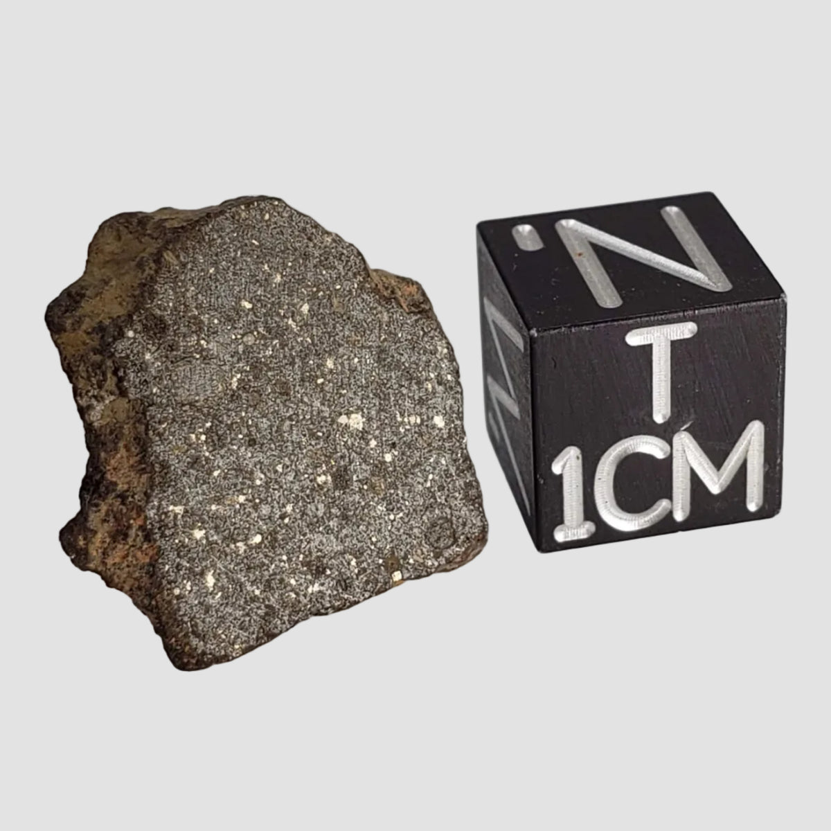  NWA 2229 Meteorite | 1.8 grams | Part Slice | Rumurutiite R3.8 | Sahara 