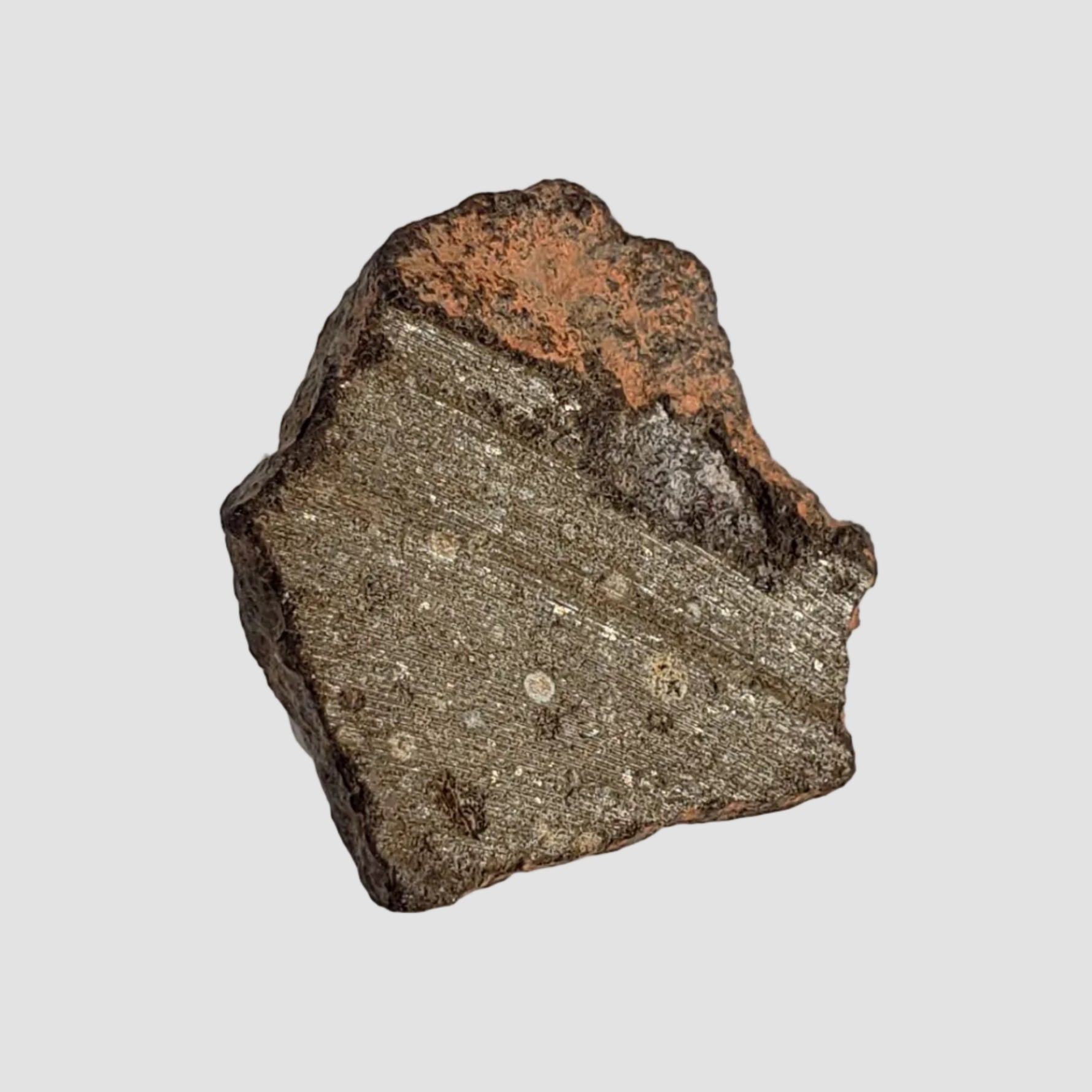  NWA 2229 Meteorite | 1.8 grams | Part Slice | Rumurutiite R3.8 | Sahara 1