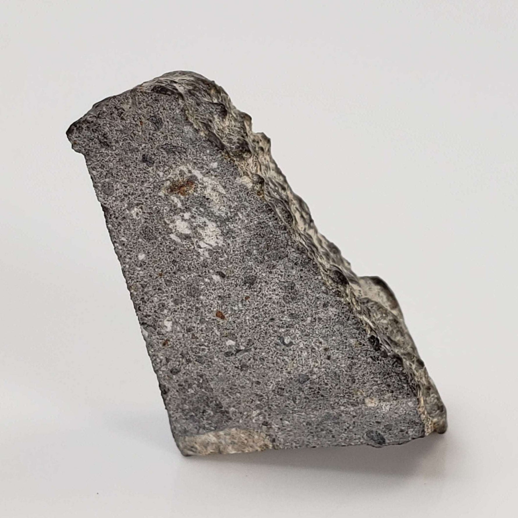  NWA 2516 Meteorite | 5.52 Gr | Part Slice | Rare Crusted Eucrite | Very Low TKW 1