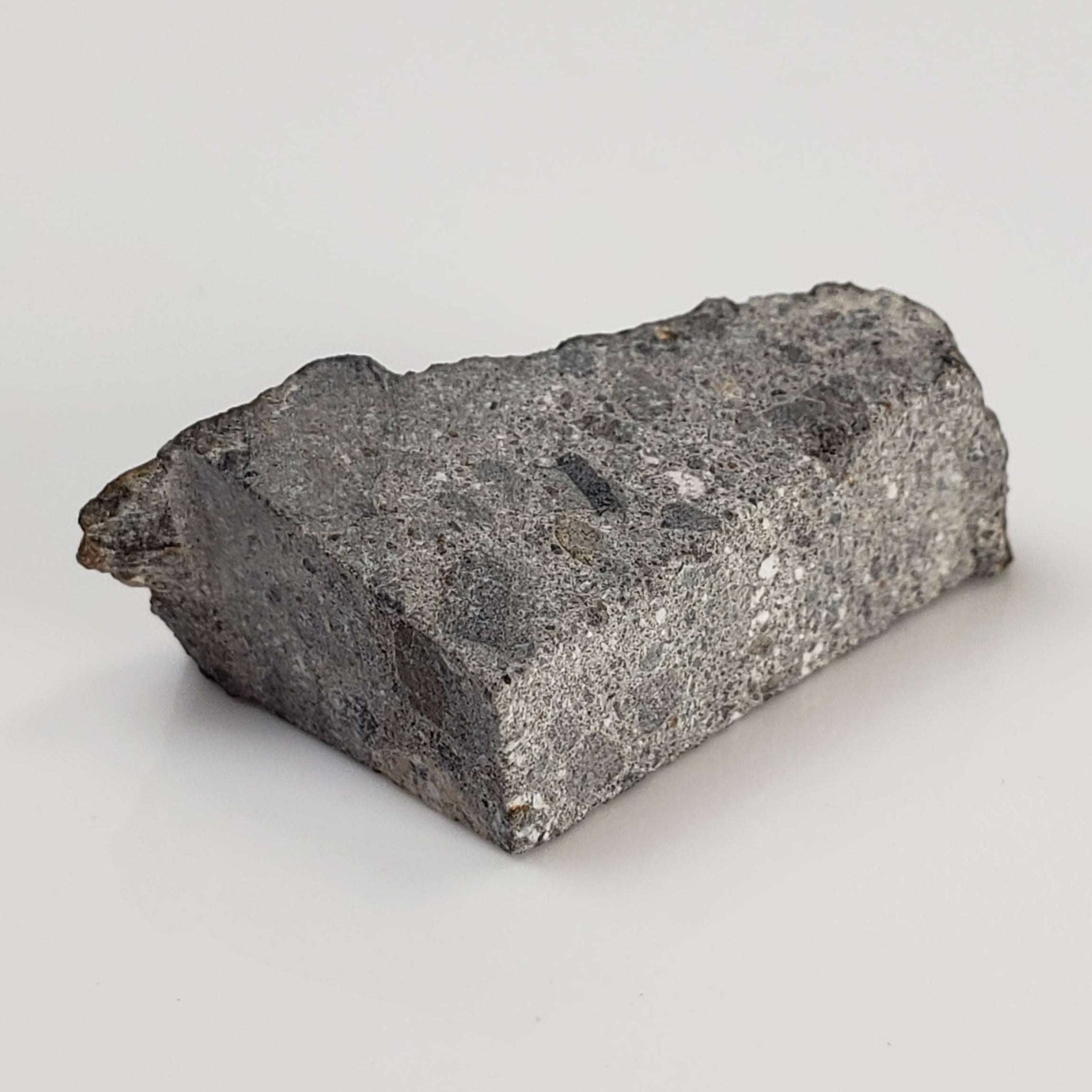  NWA 2516 Meteorite | 5.52 Gr | Part Slice | Rare Crusted Eucrite | Very Low TKW 4