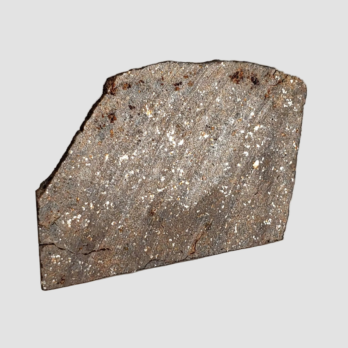 NWA 2845 Meteorite | 3.7 Grams | Part Slice | H4 | Sahara Desert 2