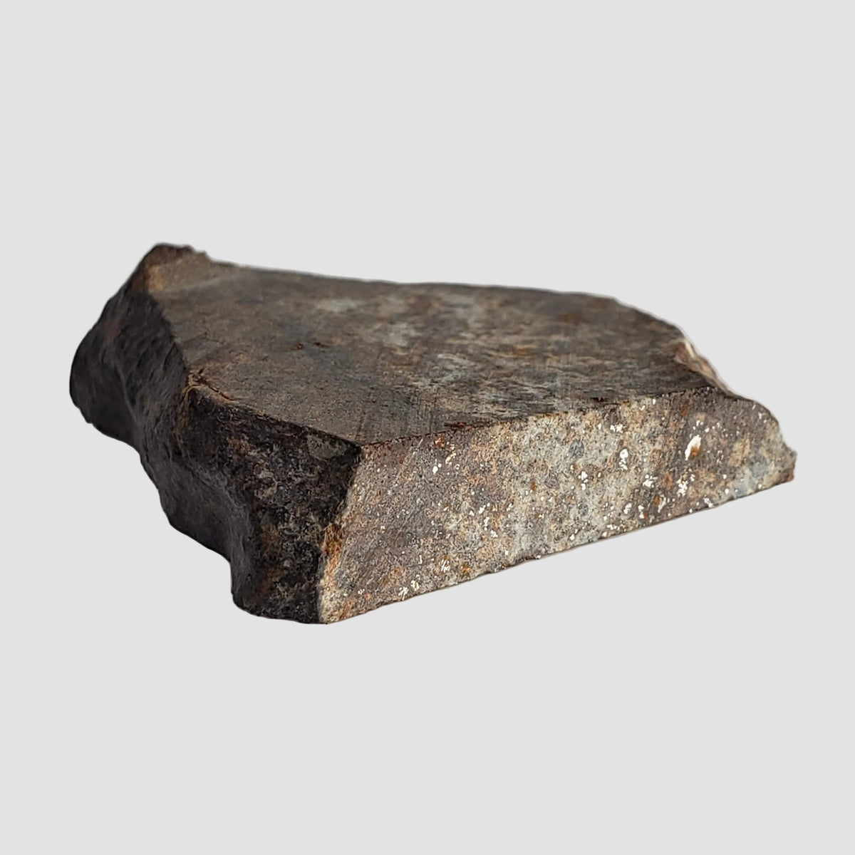  NWA 2858 Meteorite | 9.7 Grams | Part Slice | L4 | Sahara Desert 7