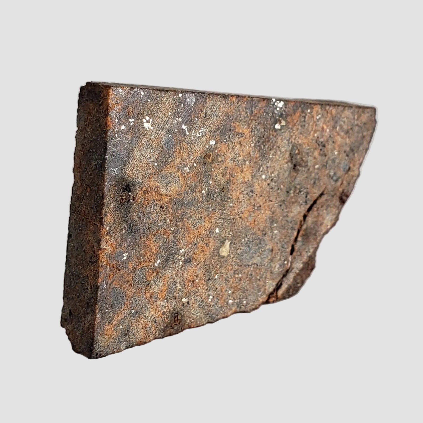 NWA 2863 Meteorite | 3.9 grams | Part Slice | L4 | Low TKW 3