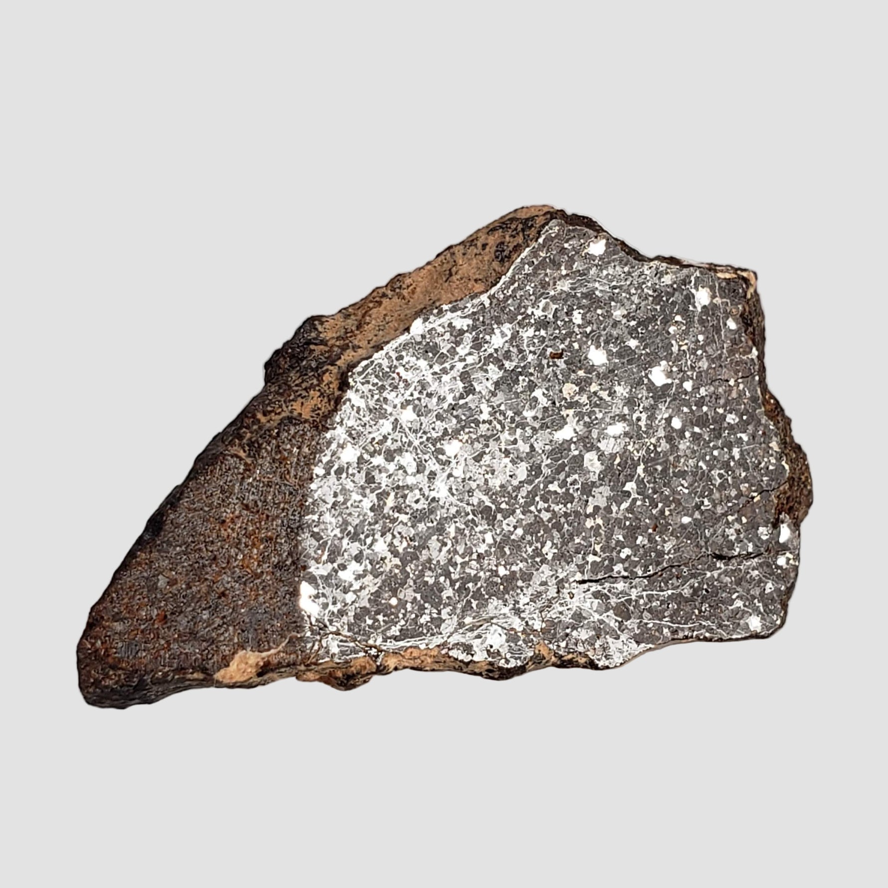  NWA 3133 Meteorite | 2.01 Gr | Slice | CV7 Primitive | One-of-a-kind Rare | Morocco 1