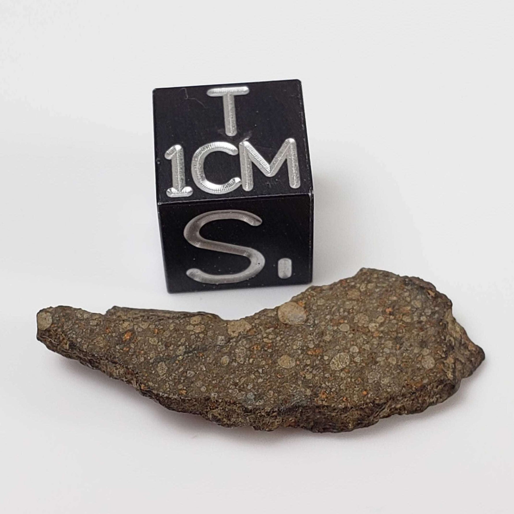  NWA 978 Meteorite | 1.75 Grams | End Cut | Rare R3.8 Rumurutiite 