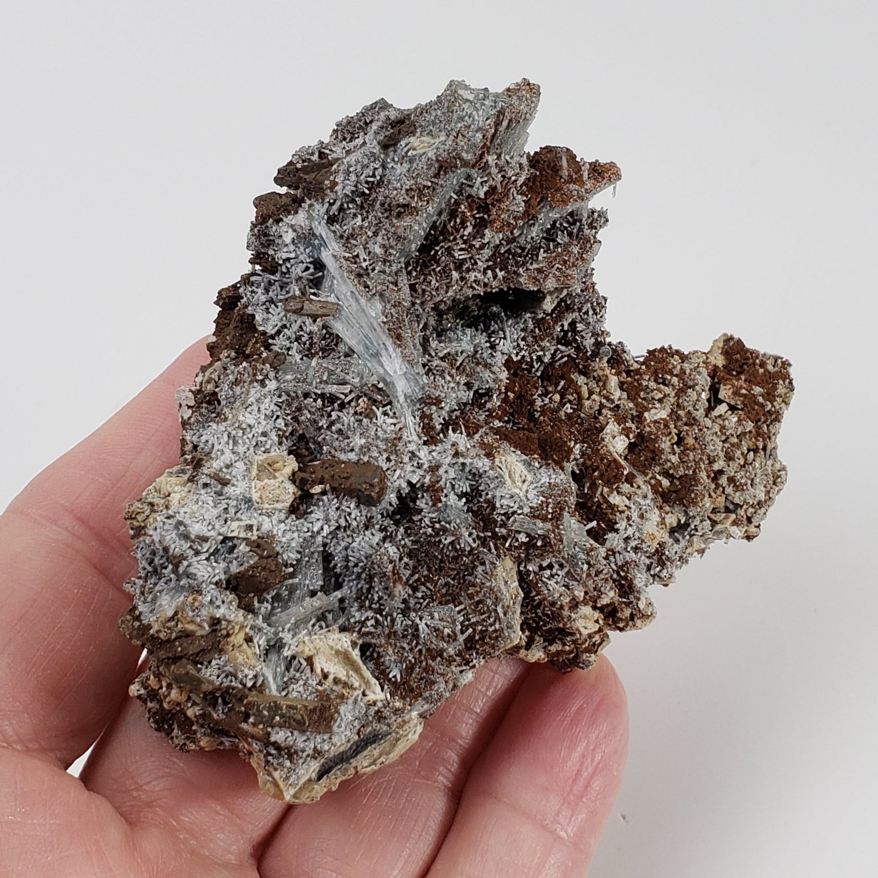  Natrolite Crystals | 104.5 grams | Mont Saint-Hilaire, Quebec, Canada | SO24 