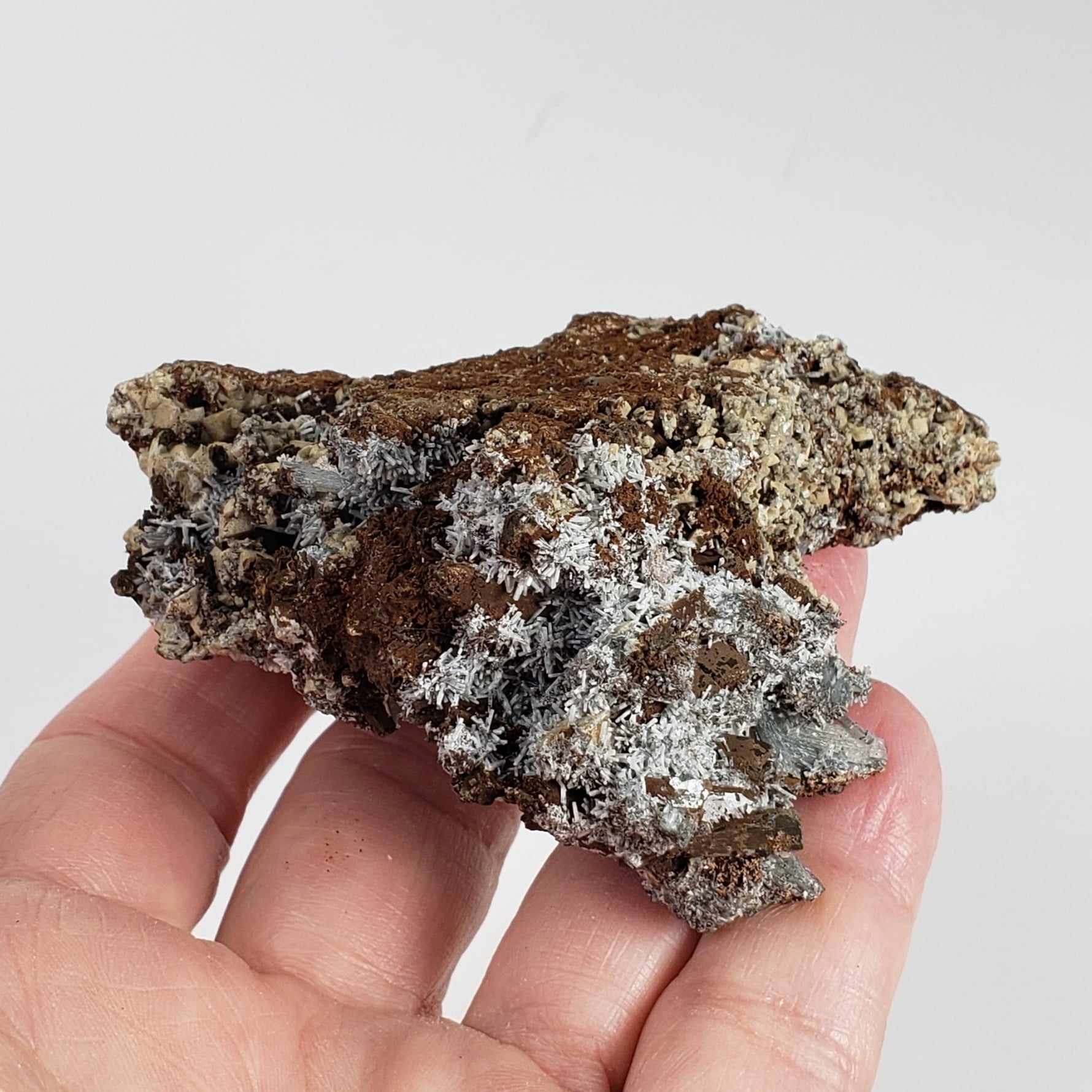  Natrolite Crystals | 104.5 grams | Mont Saint-Hilaire, Quebec, Canada | SO24 1