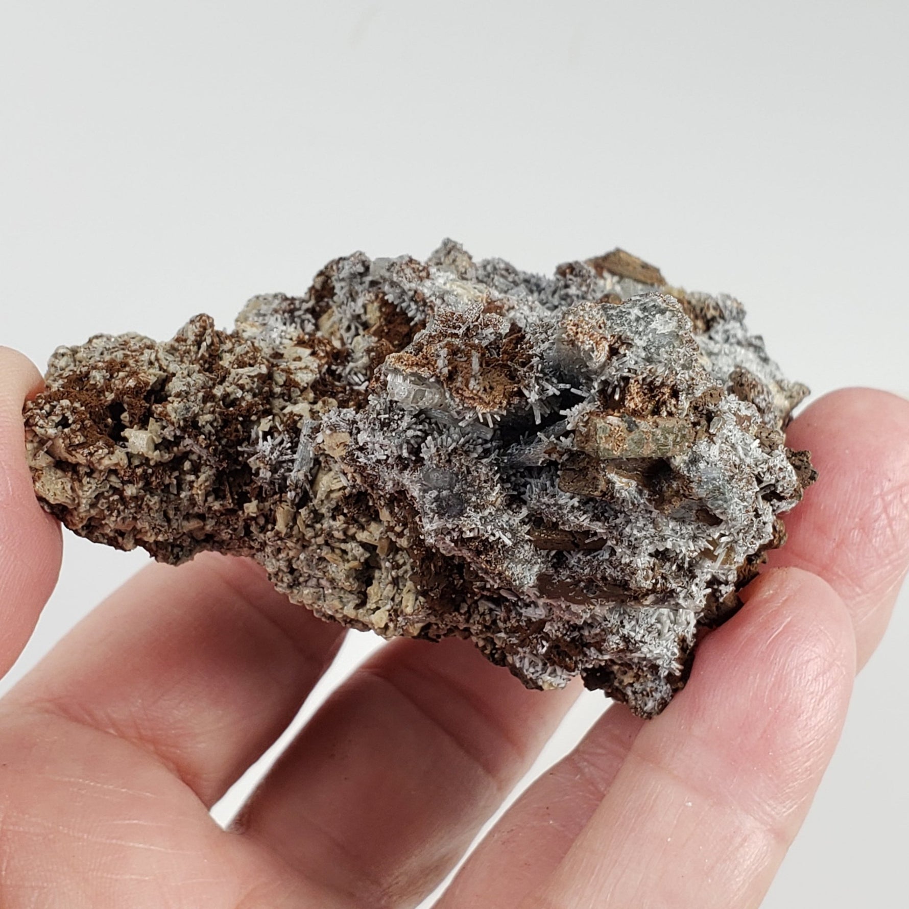  Natrolite Crystals | 104.5 grams | Mont Saint-Hilaire, Quebec, Canada | SO24 3