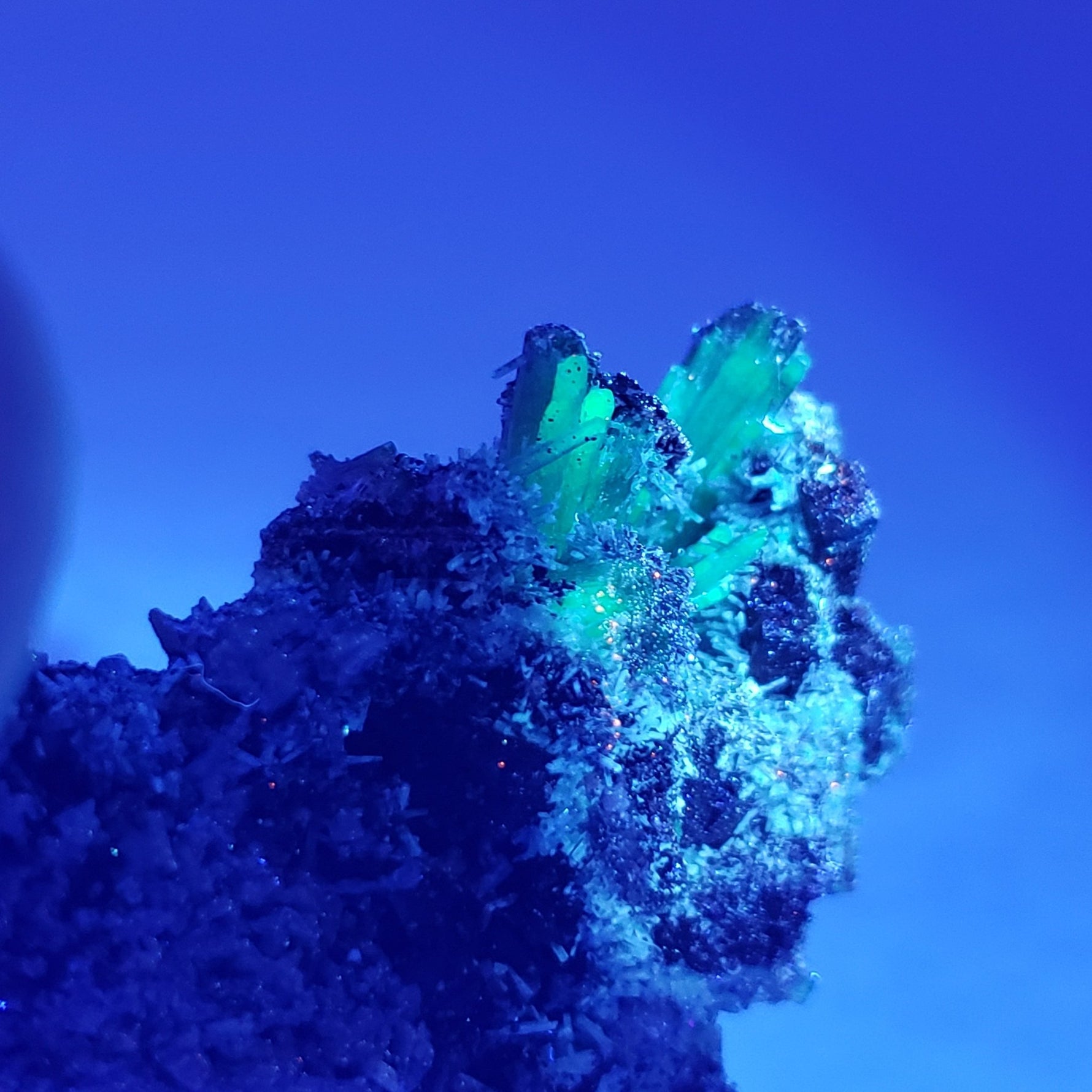  Natrolite Crystals | 104.5 grams | Mont Saint-Hilaire, Quebec, Canada | SO24 8