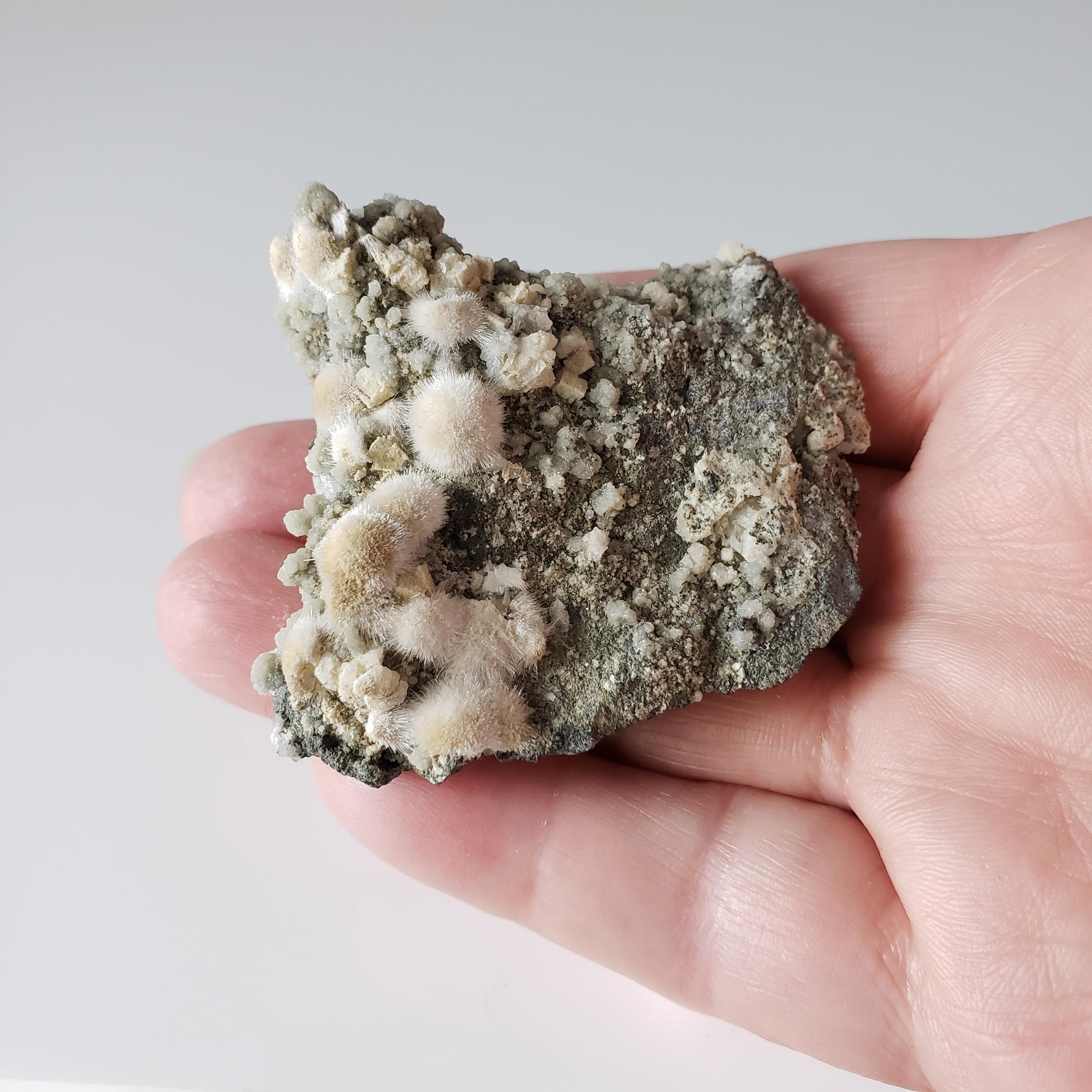  Natrolite Crystals on Matrix | 74 grams | Bernardsville, New Jersey, USA 8