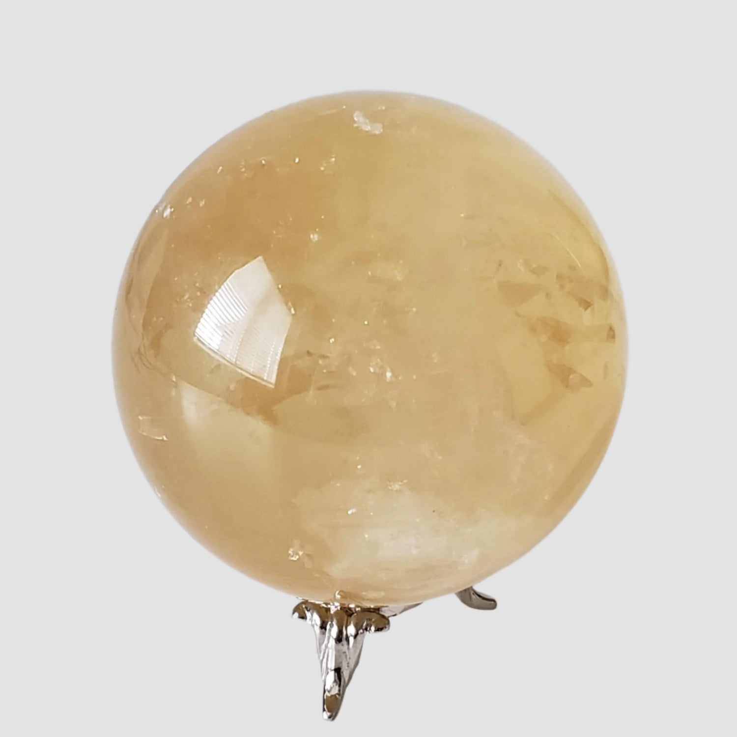  Natural Amber Calcite Sphere | 73 mm, 2.7 inches | 540 grams | China 3