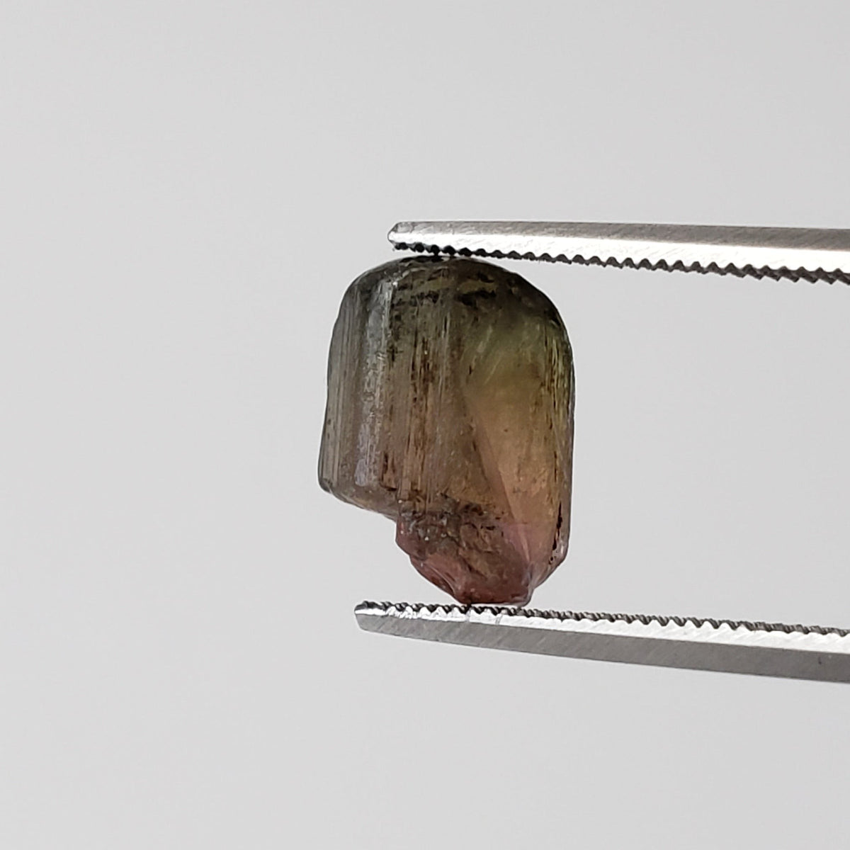  Natural Bi-Color Tourmaline Crystal | Raw Tourmaline | 10mm 3.9ct | Africa 
