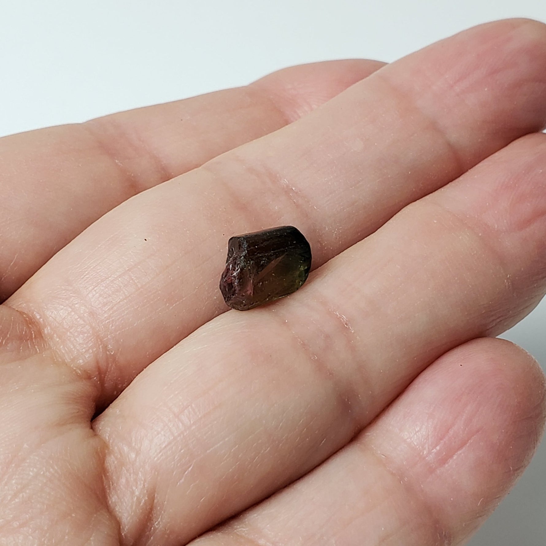  Natural Bi-Color Tourmaline Crystal | Raw Tourmaline | 10mm 3.9ct | Africa 6