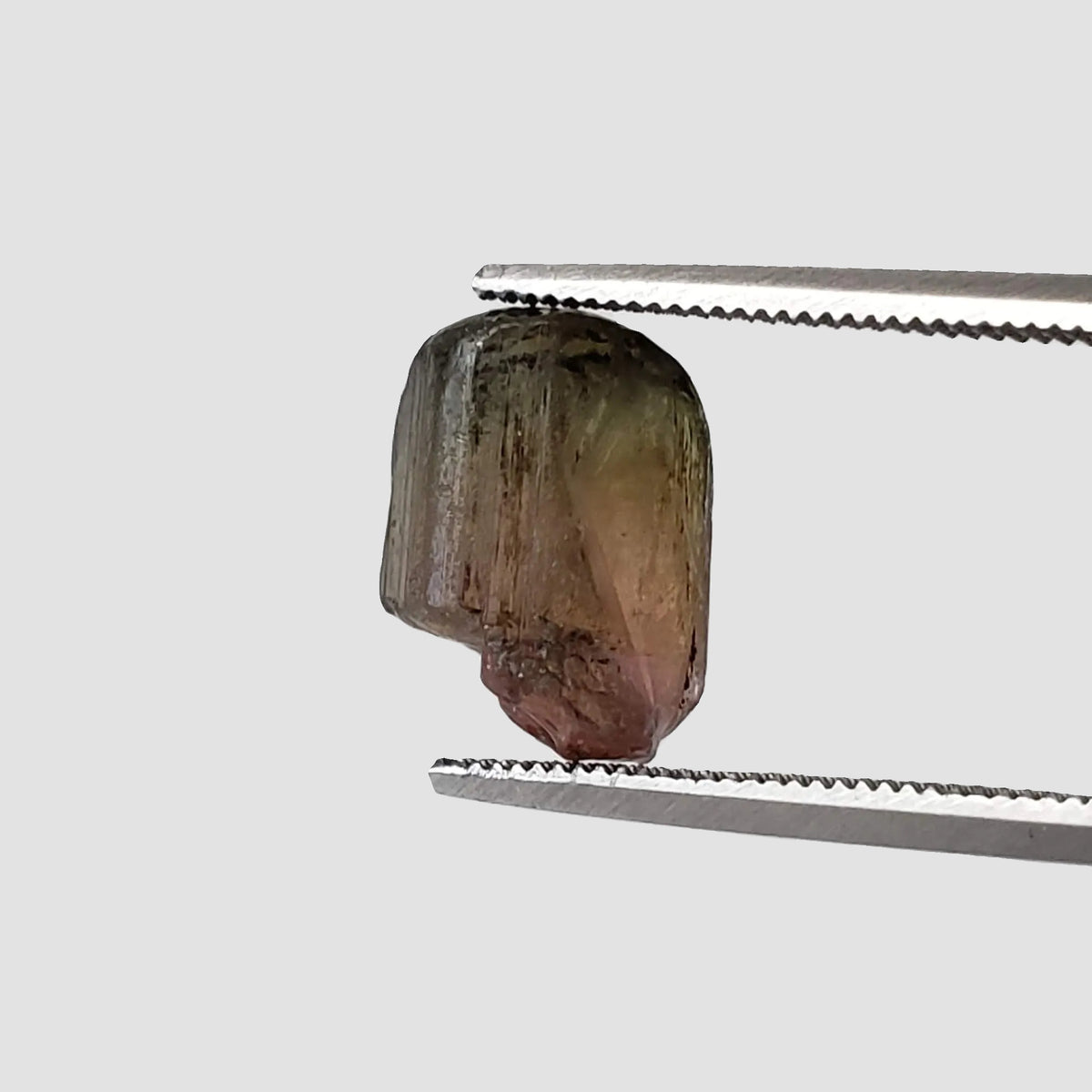 Natural Bi-Color Tourmaline Crystal | Raw Tourmaline | 10mm 3.9ct | Africa 0