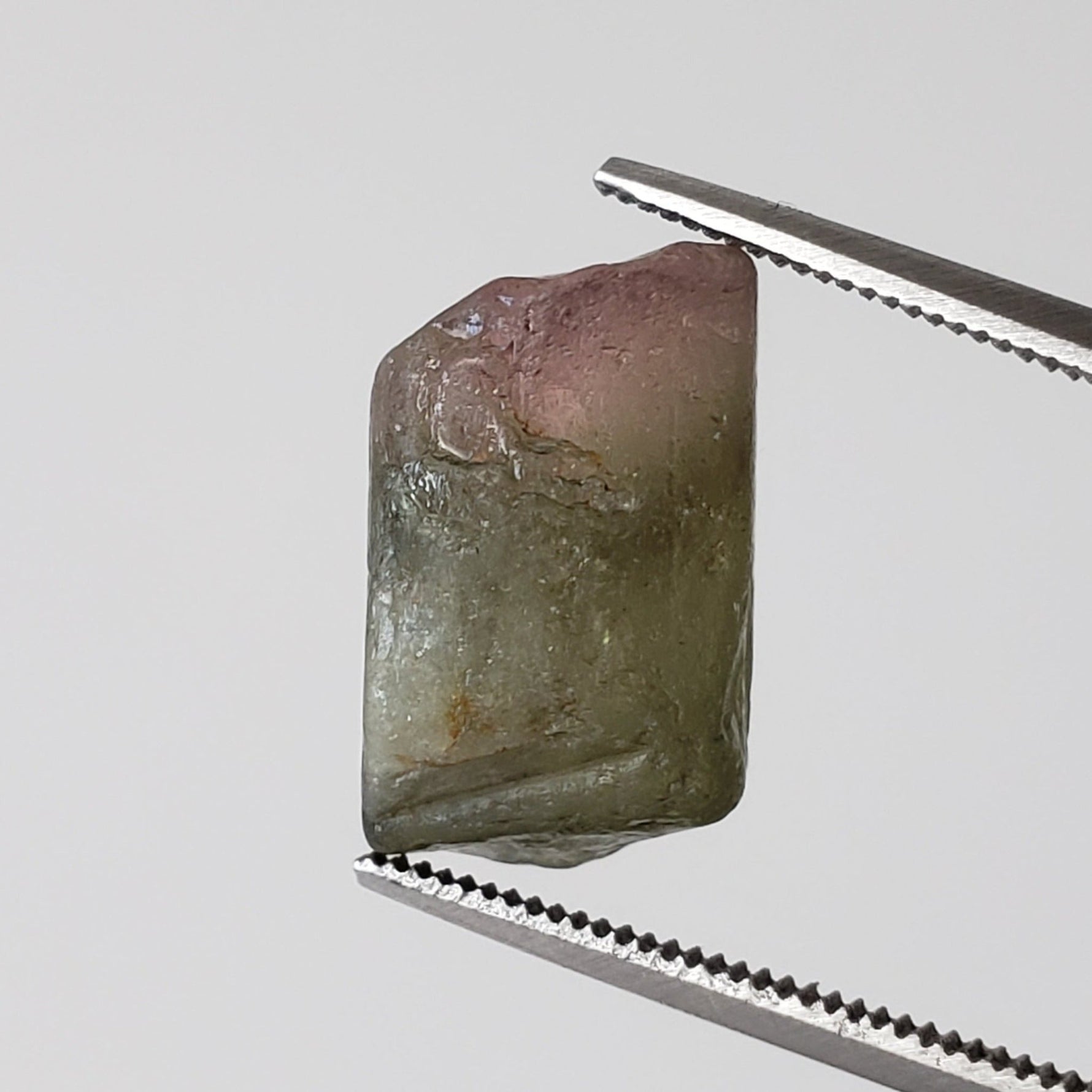  Natural Bi-Color Tourmaline Crystal | Raw Tourmaline | 13mm 9.4ct | Africa 2