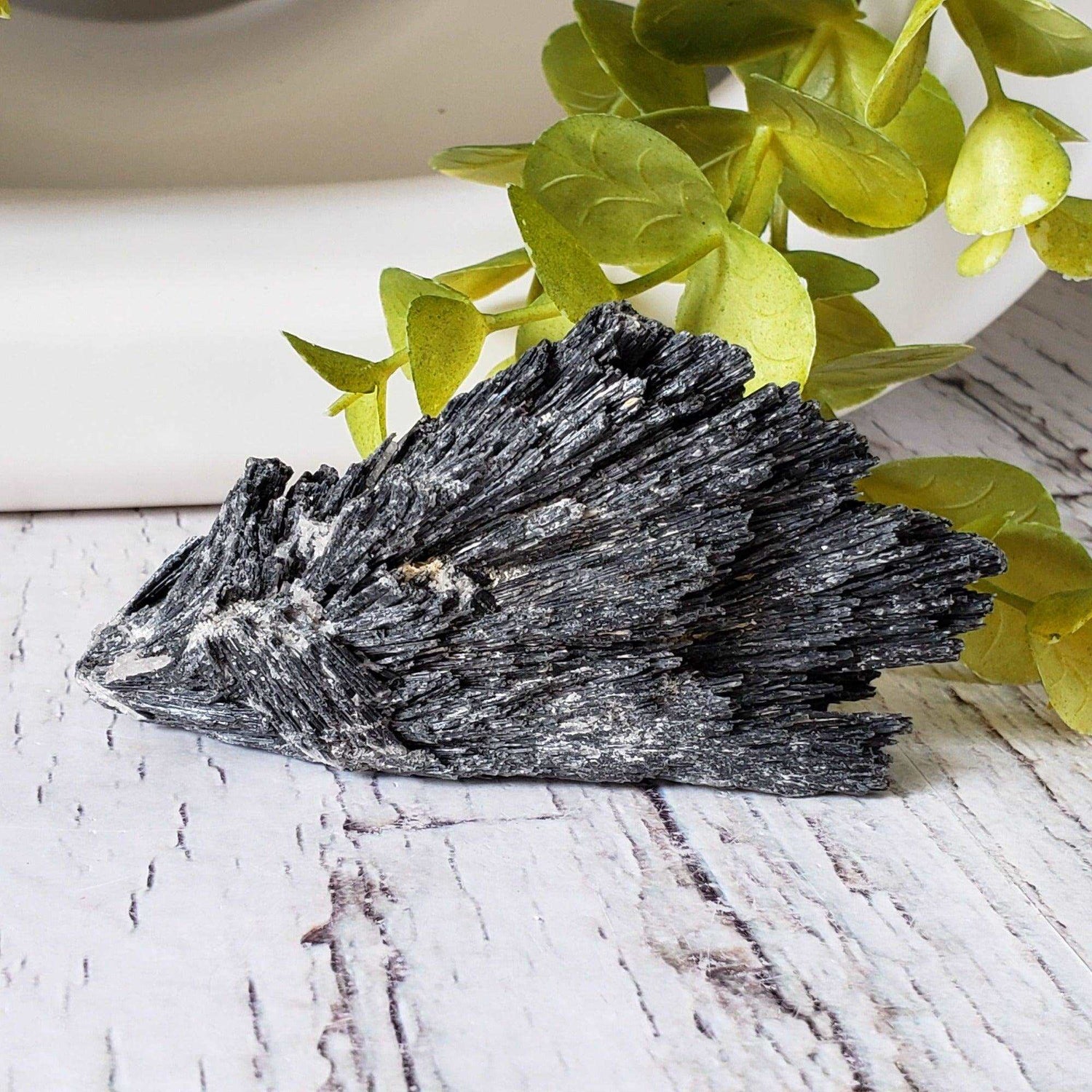  Natural Black Kyanite with Quartz | 104.36 grams | Marilac, Minas Gerais, Brazil 