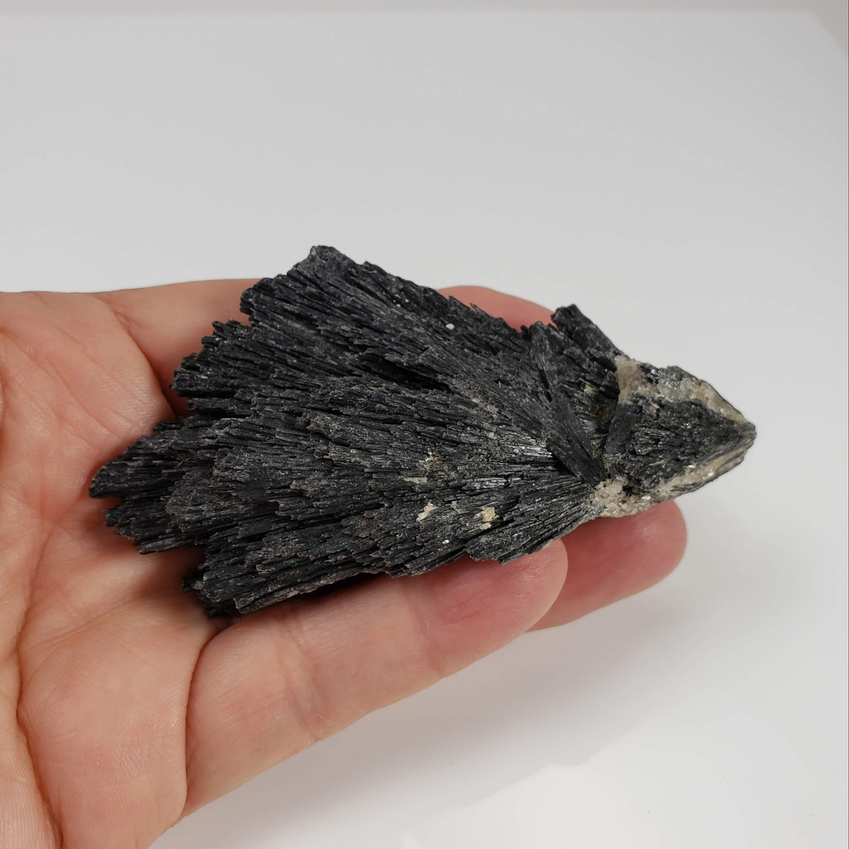  Natural Black Kyanite with Quartz | 104.36 grams | Marilac, Minas Gerais, Brazil 6