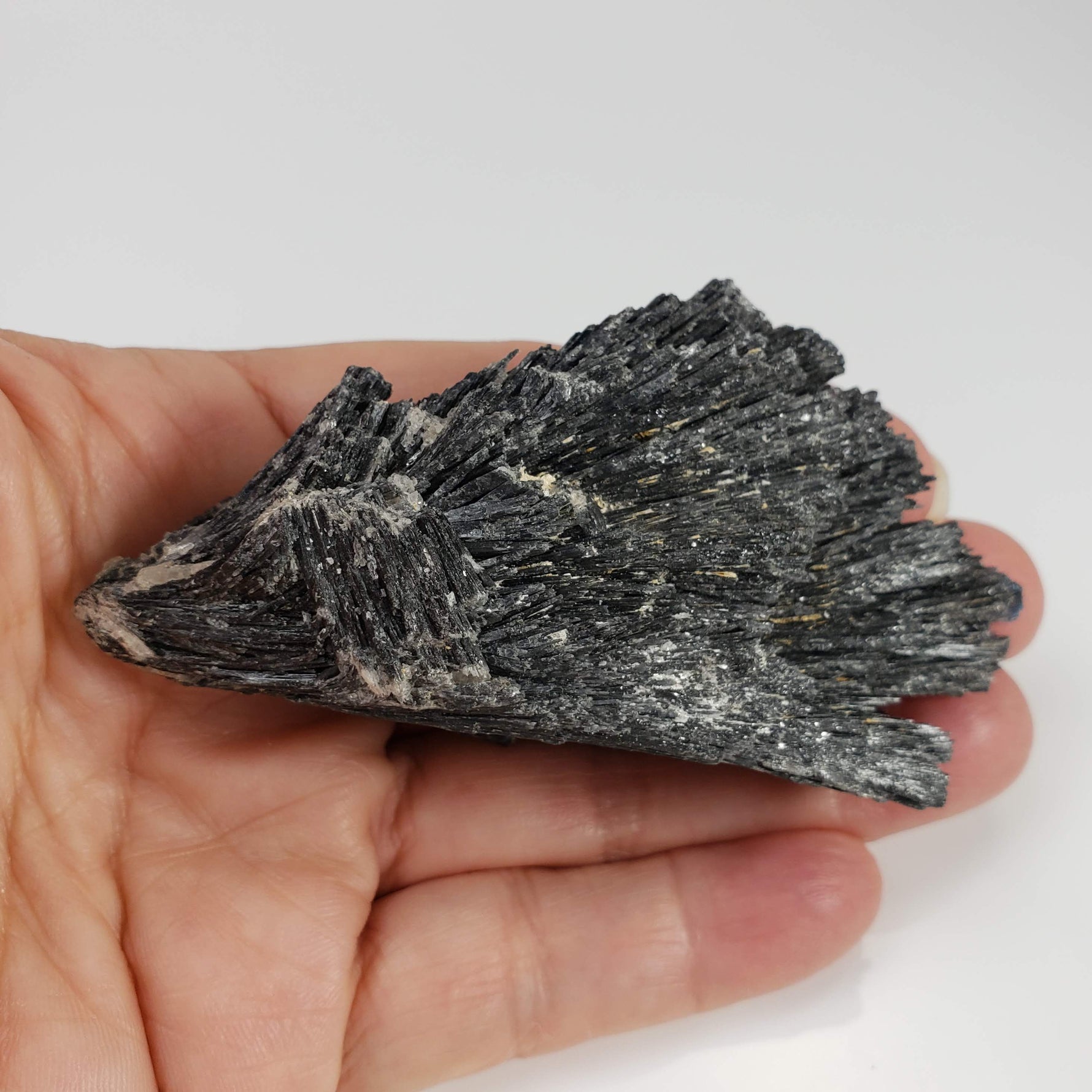  Natural Black Kyanite with Quartz | 104.36 grams | Marilac, Minas Gerais, Brazil 7
