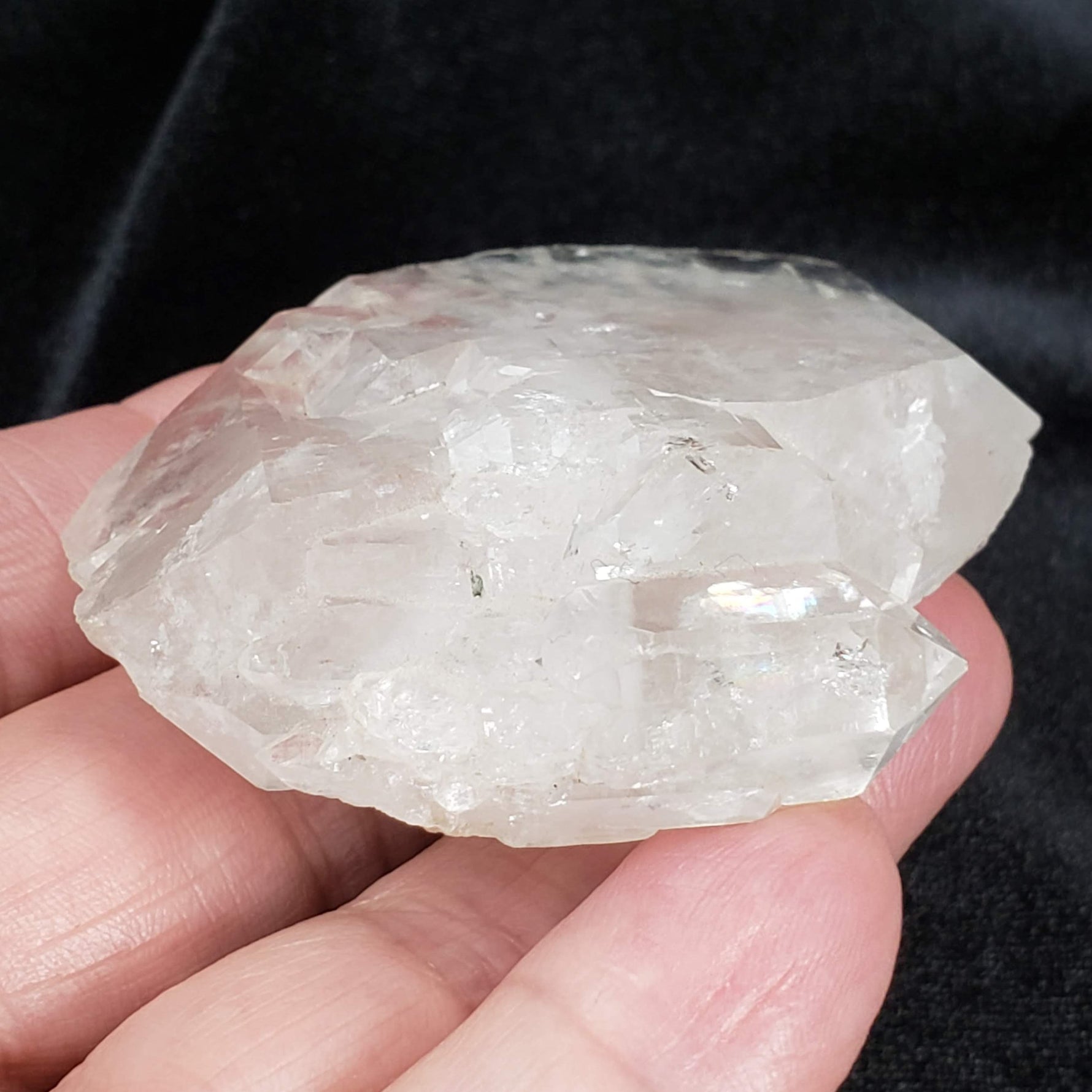  Natural Faden Quartz Crystal | 75.82 Gr | Estrie, Québec, Canada 7