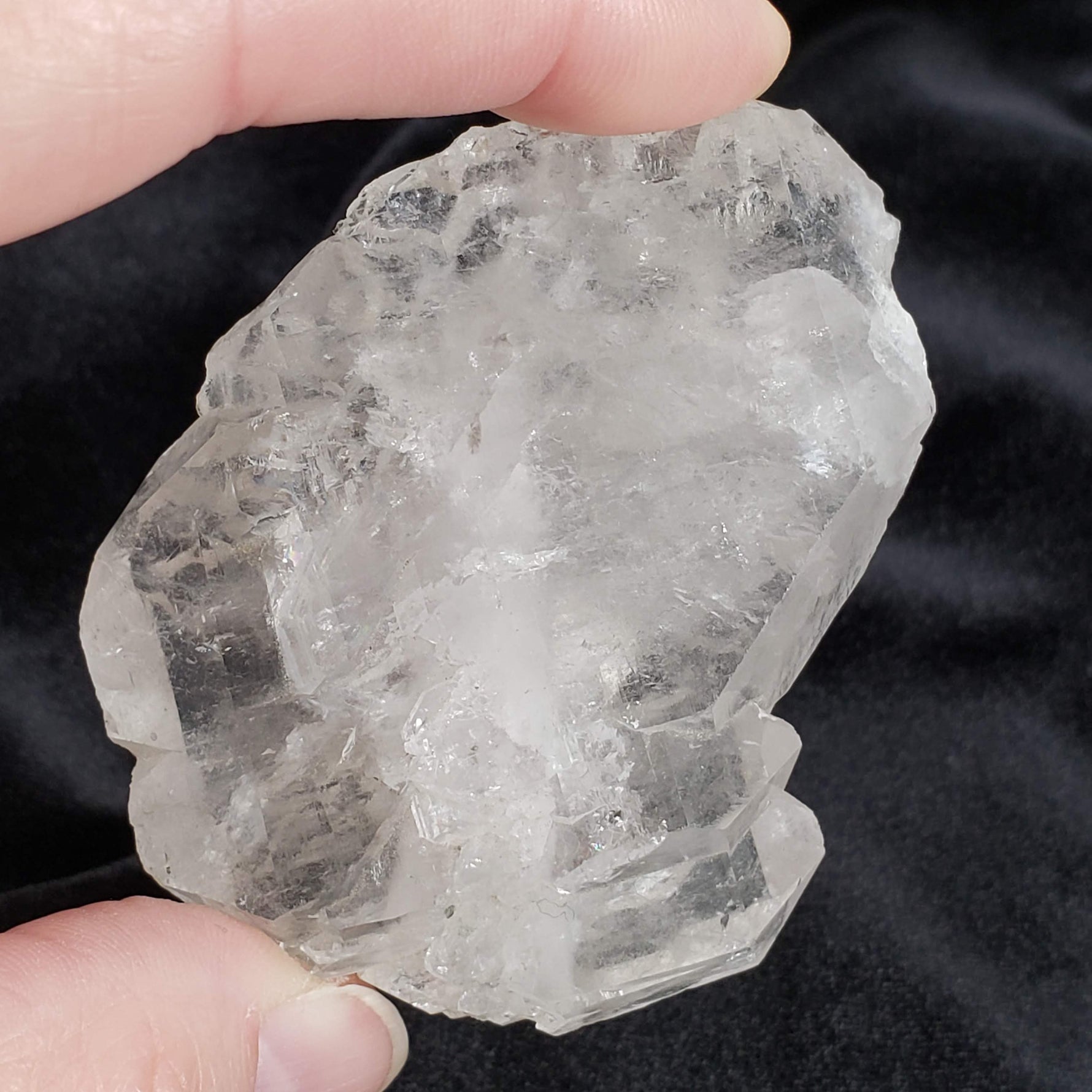  Natural Faden Quartz Crystal | 75.82 Gr | Estrie, Québec, Canada 3