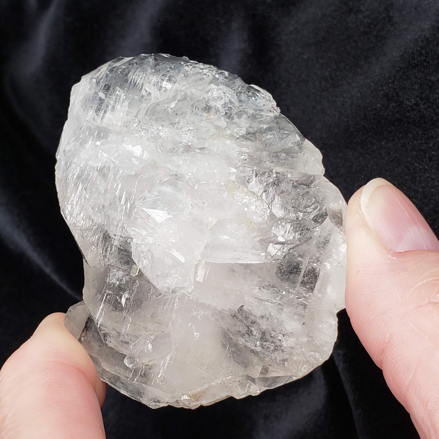  Natural Faden Quartz Crystal | 75.82 Gr | Estrie, Québec, Canada 4