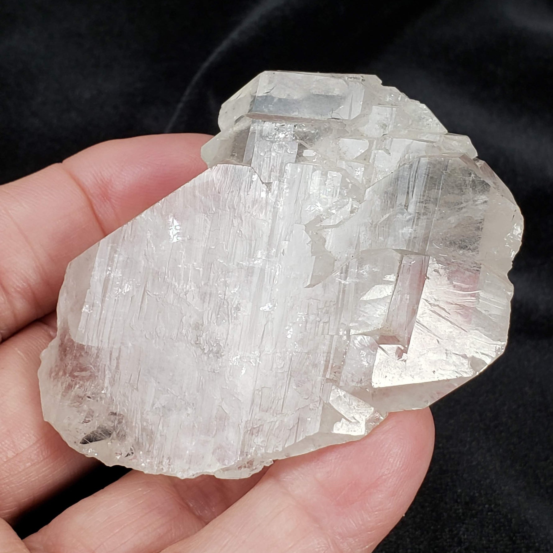  Natural Faden Quartz Crystal | 75.82 Gr | Estrie, Québec, Canada 2