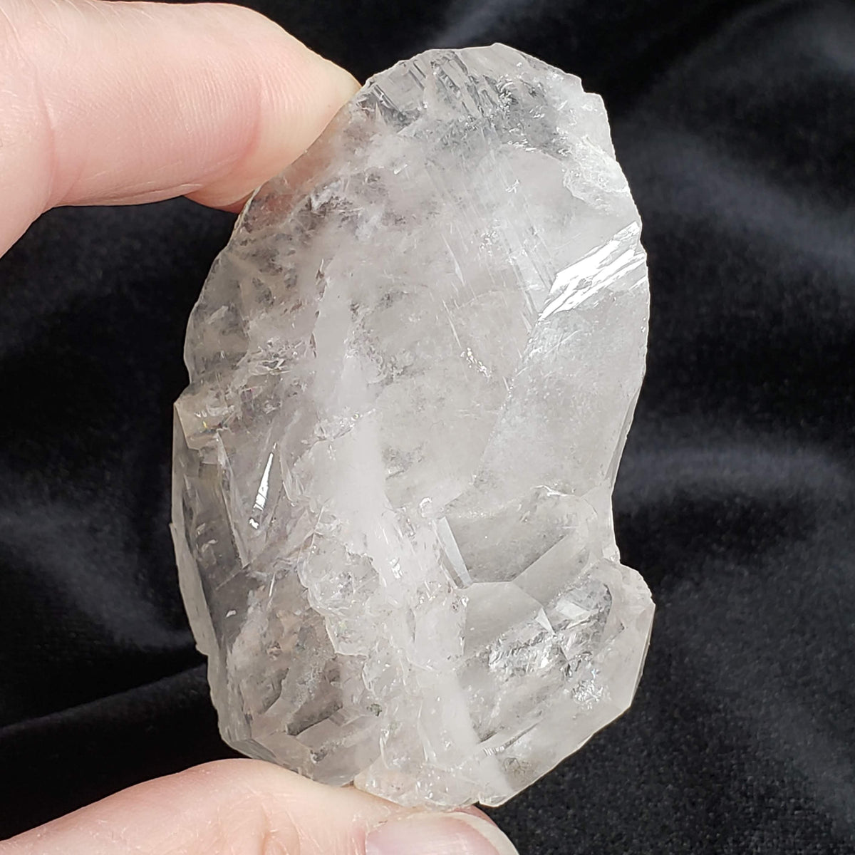  Natural Faden Quartz Crystal | 75.82 Gr | Estrie, Québec, Canada 1