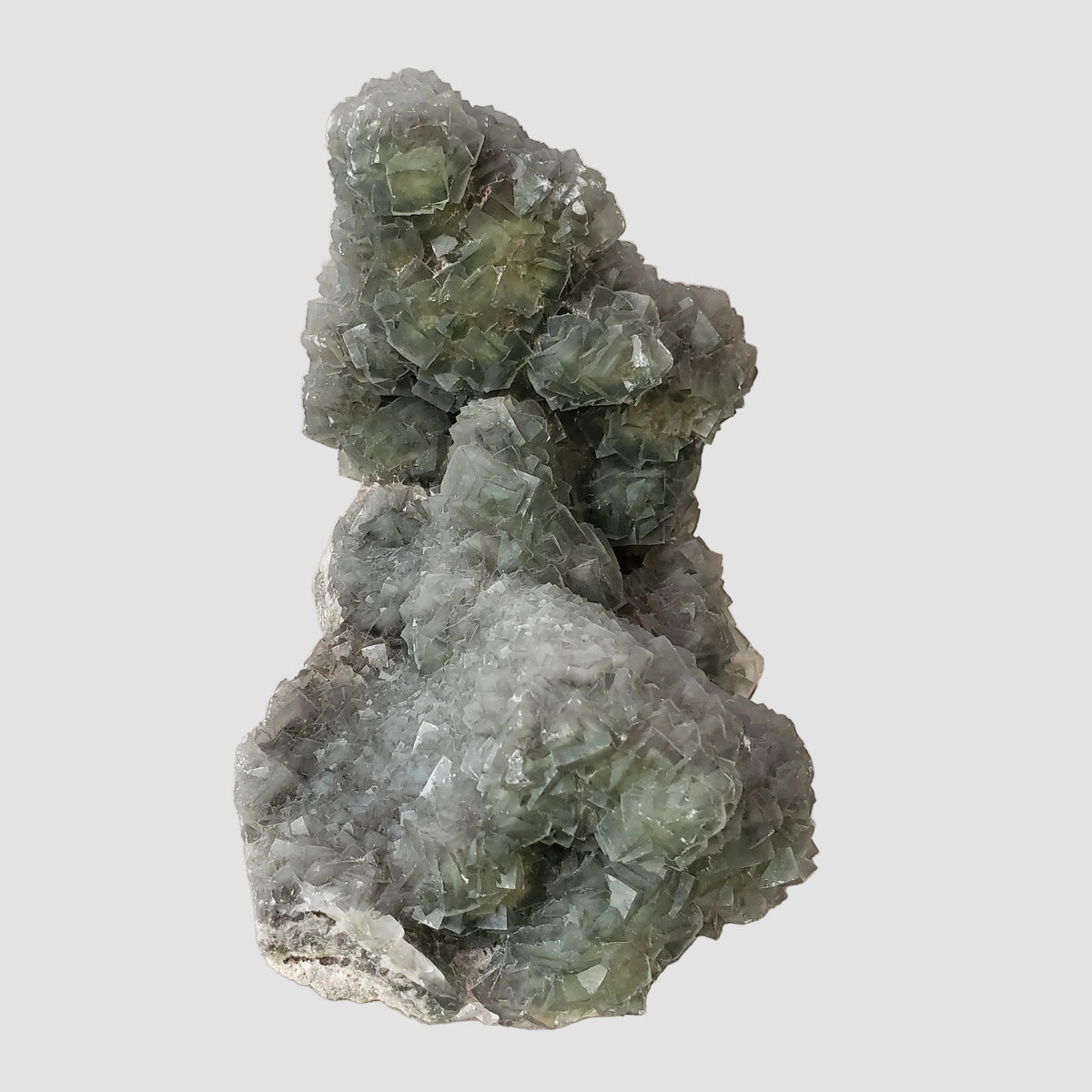 Natural Green Fluorite Crystal Cluster | 2.3Kg | Donghai, Jiangsu Sheng | China 7