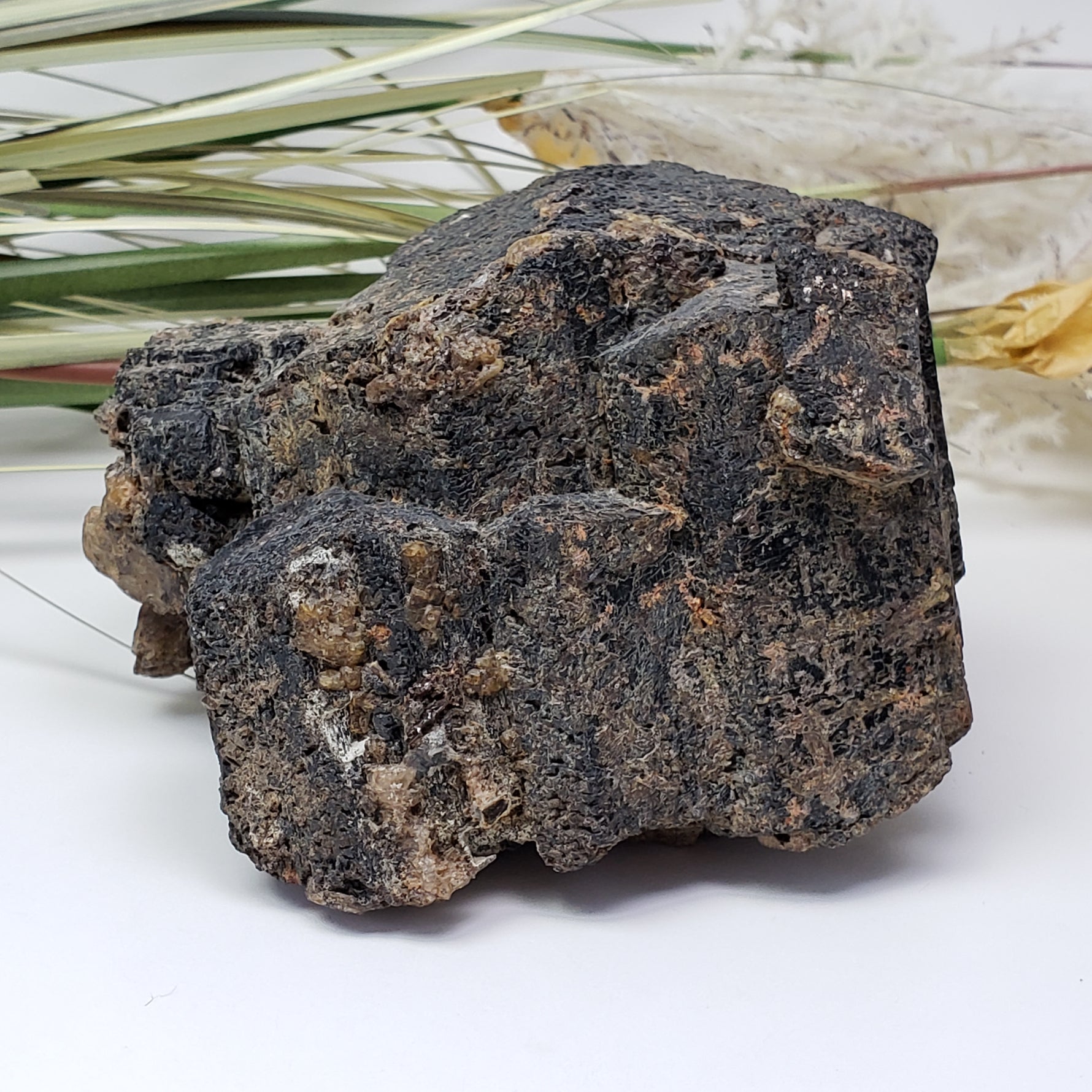  Natural Hornblende | Raw Crystal | 1.07 Kg | Tory Hill, Ontario Canada | SO24 8