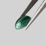  Natural Quartz Cats Eye | Cabochon | Green | 8.5x6.7mm| Brazil 4