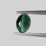  Natural Quartz Cats Eye | Cabochon | Green | 8.5x6.7mm| Brazil 5