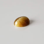 Natural Quartz Cats Eye | Oval Cabochon | Golden Yellow | 10x7.6mm, 2.44ct | Brazil 5