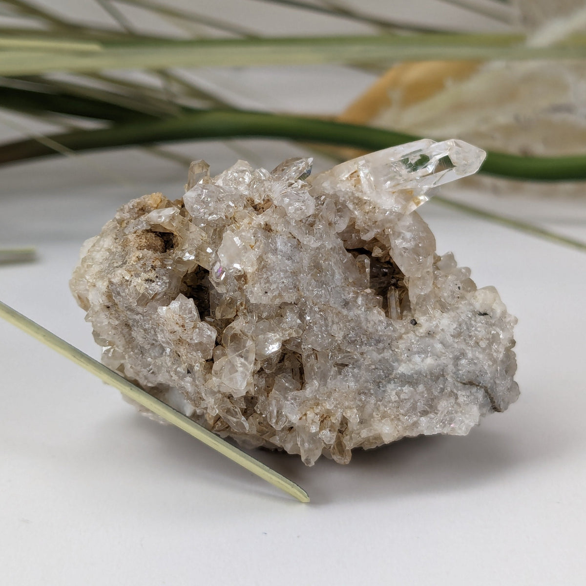  Natural Quartz Points on Matrix | 58 gr 5