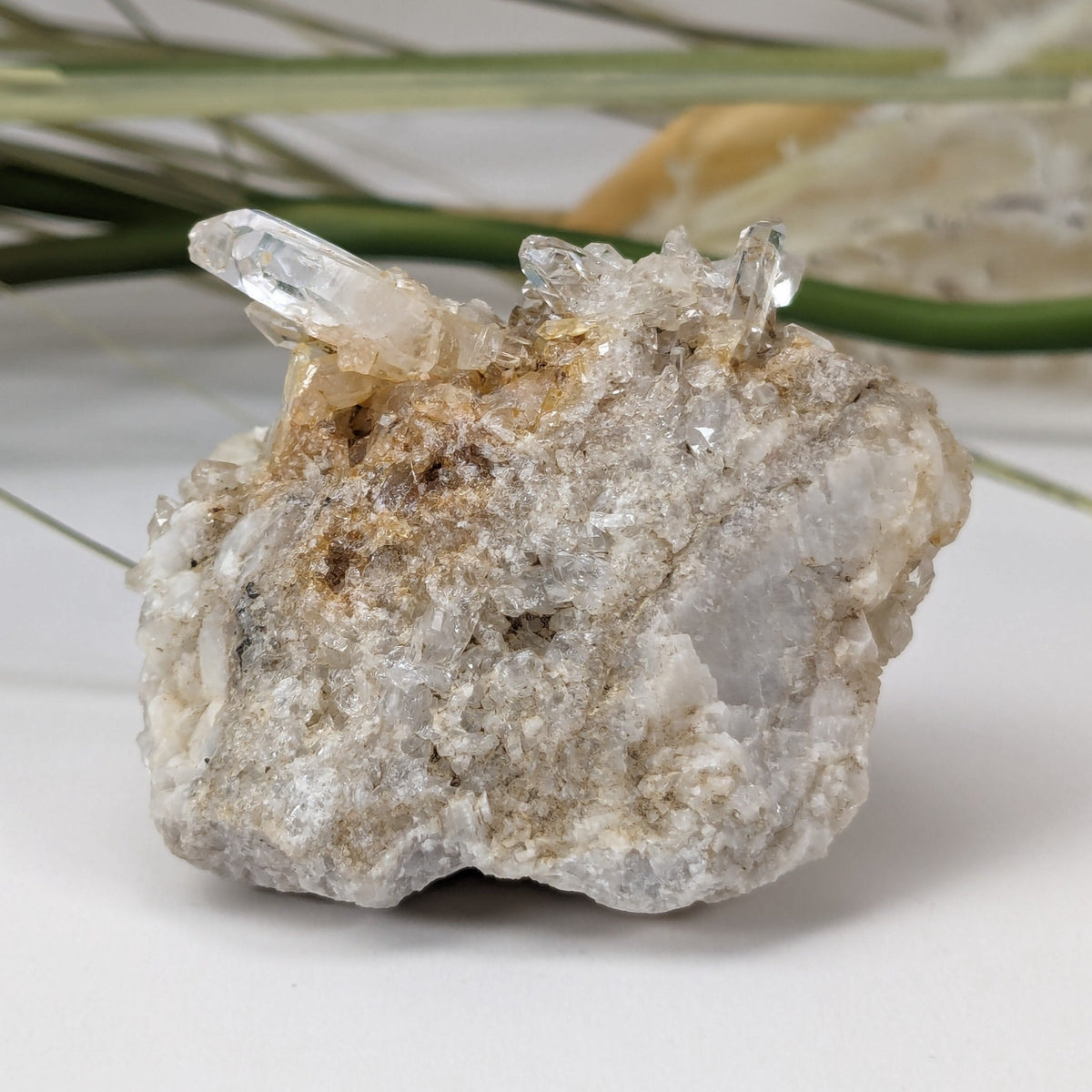  Natural Quartz Points on Matrix | 58 gr 6