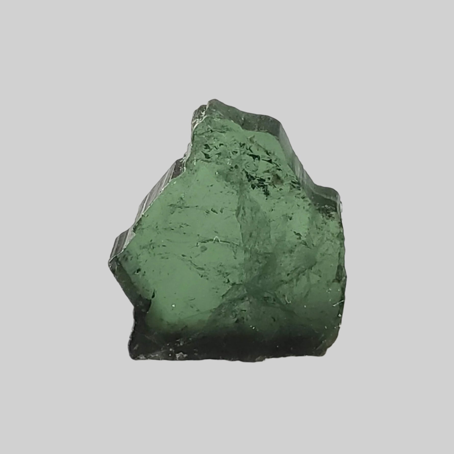  Natural Tourmaline Crystal | Raw Slice | 13x12mm 4.85ct | Brazil 2