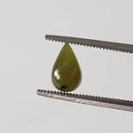  Nephrite Pair | Pear Shape Cabochon | Green | 8x5mm | Canada 4