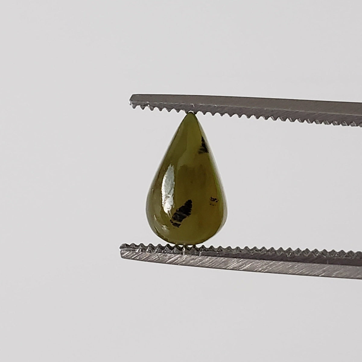  Nephrite Pair | Pear Shape Cabochon | Green | 8x5mm | Canada 5
