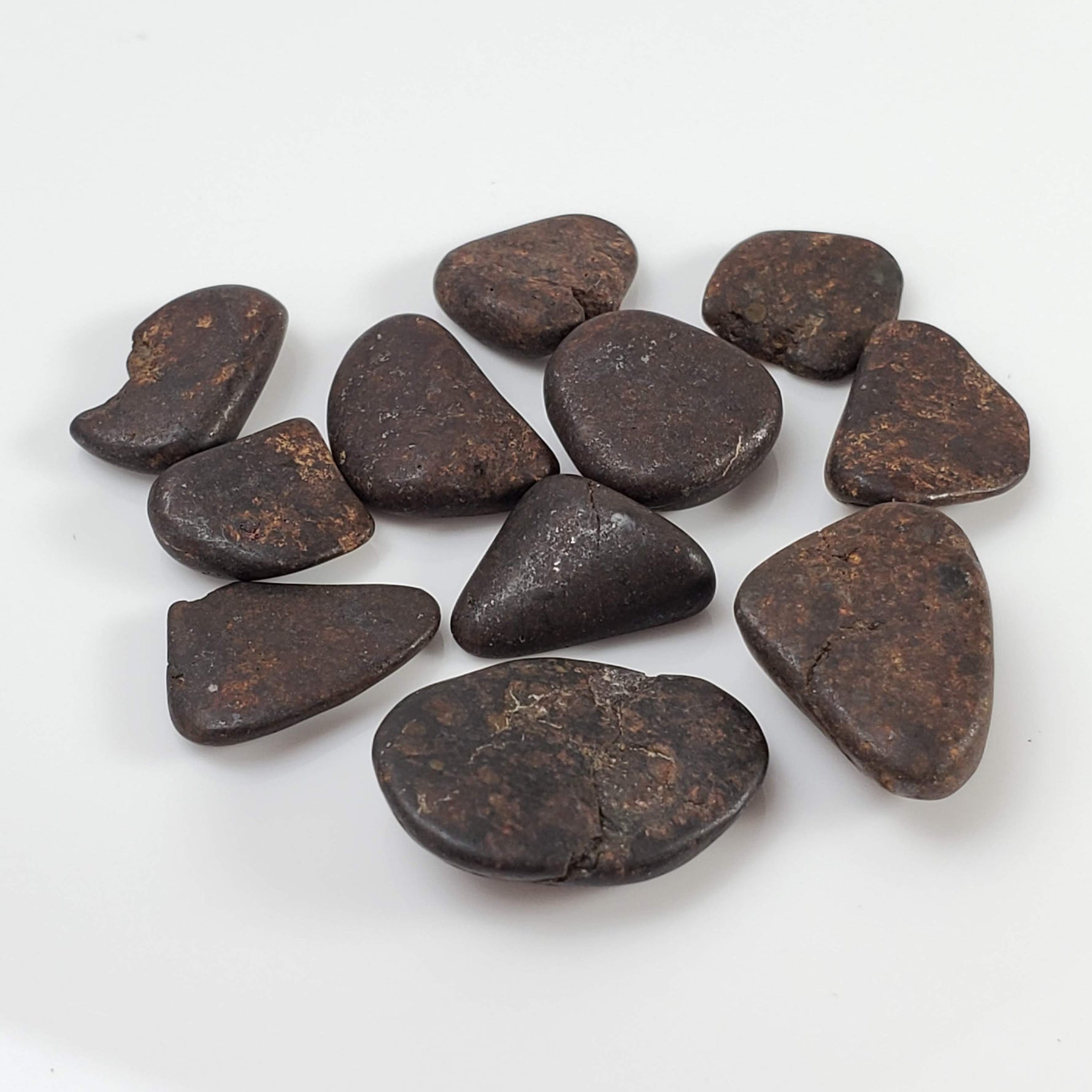  Northwest Africa NWA Meteorite | 11 Piece Lot | 8 Grams | Tumbled Individuals | Sahara 2