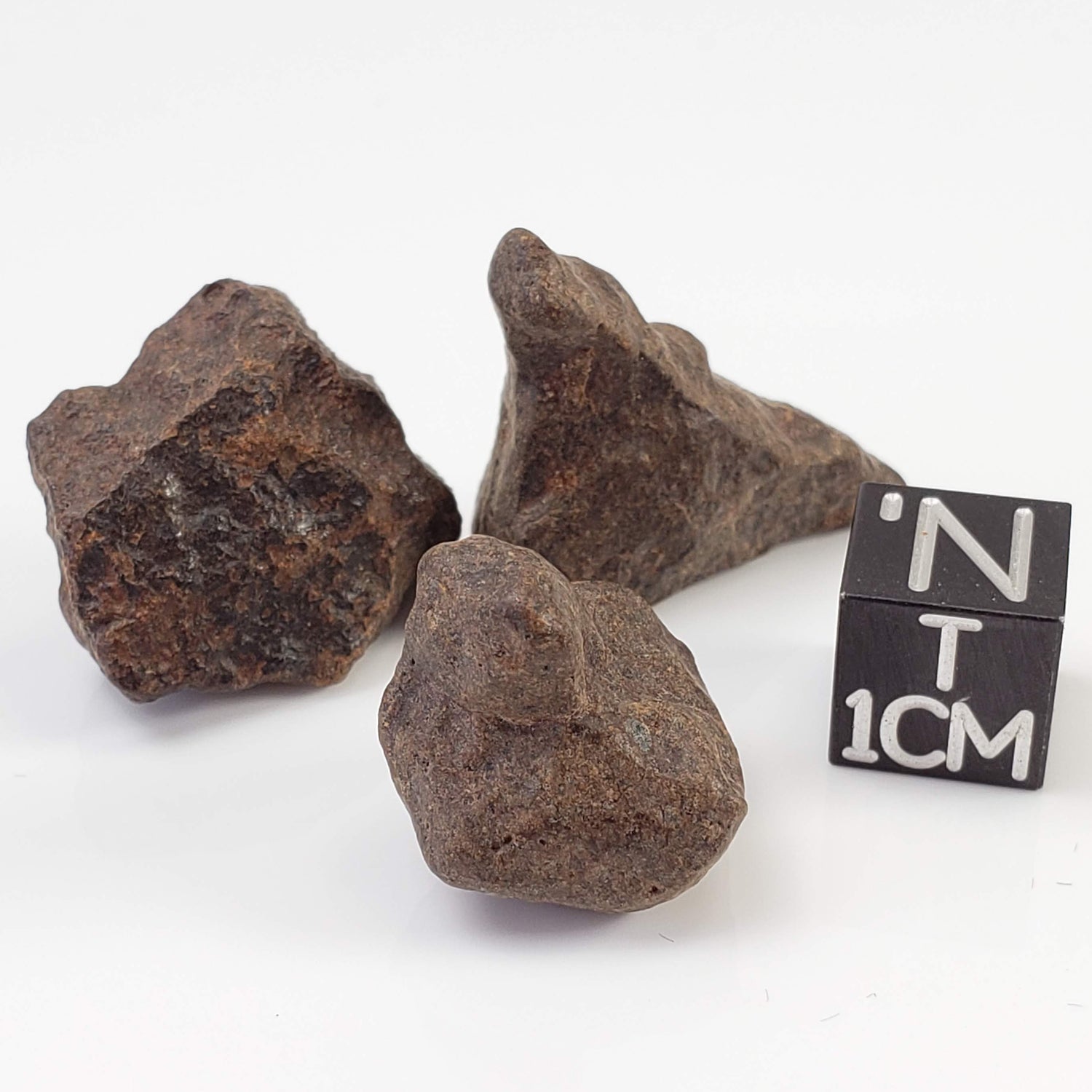  Northwest Africa NWA Meteorite | 3 Piece Lot |  16.78 Grams | Individual Fragments | Sahara 