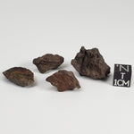  Northwest Africa NWA Meteorite | 4 Piece Lot | 18.8 Grams | Individual | Sahara | SO24 