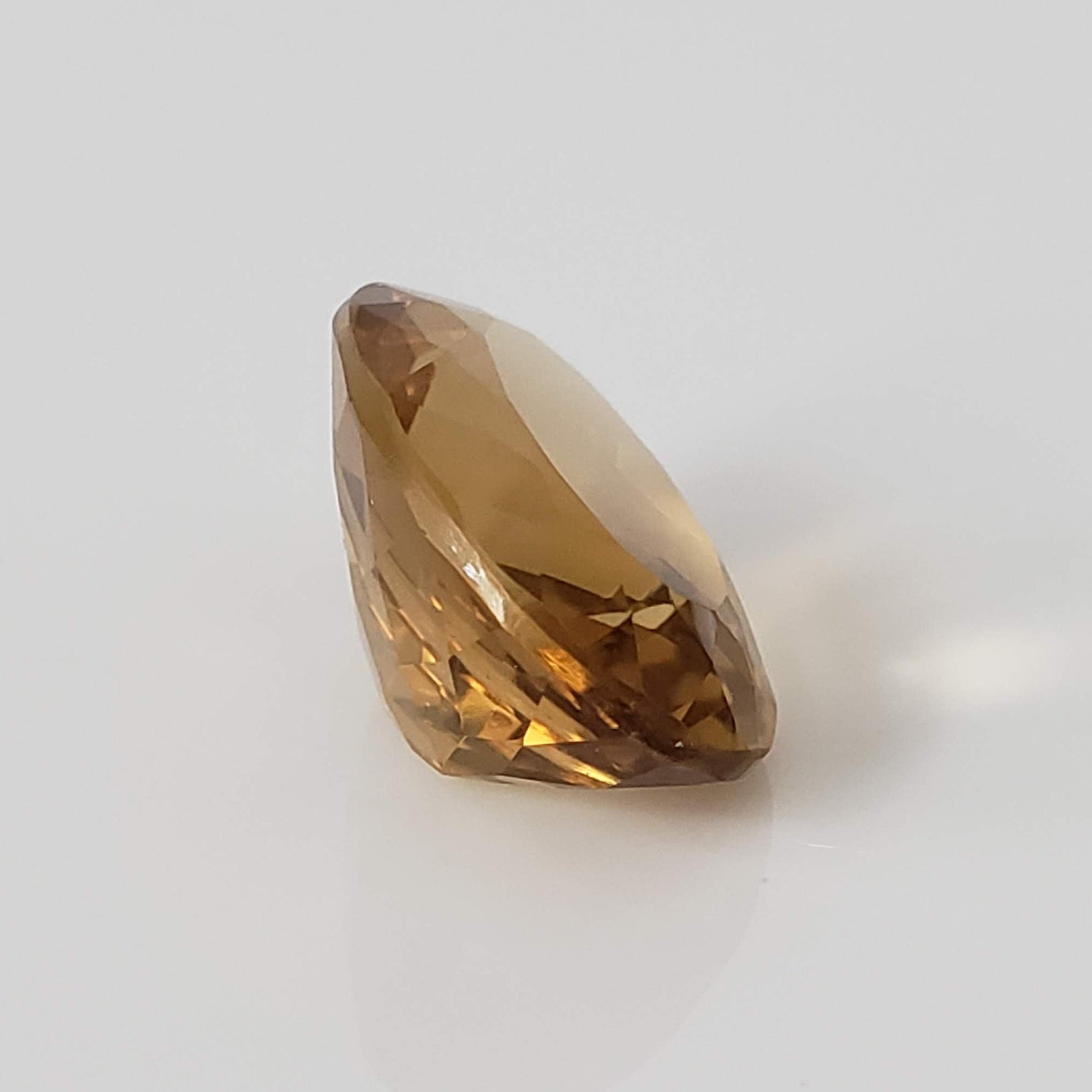  Olive Quartz | Oval Cut | Golden | 16x12mm 2