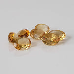  Olive Quartz | Oval Cut | Golden | 8x6mm 4
