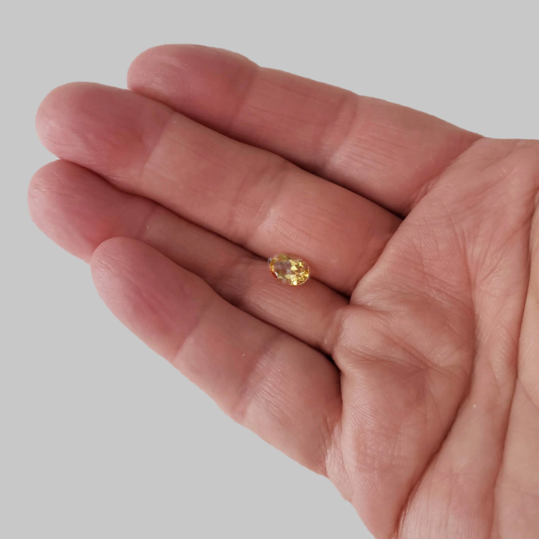  Olive Quartz | Oval Cut | Golden | 8x6mm 5